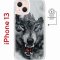 Чехол-накладка Apple iPhone 13 (610627) Kruche PRINT Волк