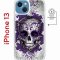 Чехол-накладка Apple iPhone 13 (610627) Kruche PRINT Sugar Skull