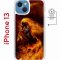 Чехол-накладка Apple iPhone 13 (610627) Kruche PRINT Конь огонь