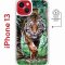 Чехол-накладка Apple iPhone 13 (610627) Kruche PRINT Крадущийся тигр