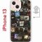 Чехол-накладка Apple iPhone 13 (610627) Kruche PRINT Плейлисты