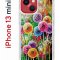 Чехол-накладка Apple iPhone 13 mini (606541) Kruche PRINT Одуванчики