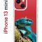 Чехол-накладка iPhone 13 mini Kruche Print Змея