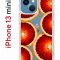 Чехол-накладка Apple iPhone 13 mini (606541) Kruche PRINT Orange