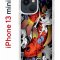 Чехол-накладка Apple iPhone 13 mini (606541) Kruche PRINT Кои