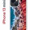Чехол-накладка Apple iPhone 13 mini (606541) Kruche PRINT Морской берег