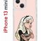 Чехол-накладка iPhone 13 mini Kruche Print Tattoo Girl