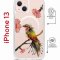 Чехол-накладка Apple iPhone 13 (610629) Kruche PRINT Колибри