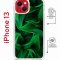 Чехол-накладка Apple iPhone 13 (610629) Kruche PRINT Grass