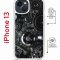 Чехол-накладка iPhone 13 Kruche Magrope Print Двигатель