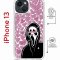 Чехол-накладка Apple iPhone 13 (610629) Kruche PRINT Любовь и Крик