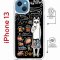 Чехол-накладка Apple iPhone 13 (610629) Kruche PRINT Кот Сочи