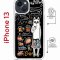 Чехол-накладка Apple iPhone 13 (610629) Kruche PRINT Кот Сочи