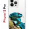 Чехол-накладка iPhone 13 Pro Kruche Print Змея