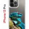 Чехол-накладка iPhone 13 Pro Kruche Print Змея