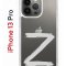 Чехол-накладка iPhone 13 Pro Kruche Print Zet