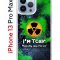 Чехол-накладка Apple iPhone 13 Pro Max (606544) Kruche PRINT Toxic