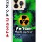 Чехол-накладка Apple iPhone 13 Pro Max (606544) Kruche PRINT Toxic