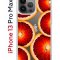 Чехол-накладка iPhone 13 Pro Max Kruche Print Orange