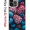 Чехол-накладка iPhone 13 Pro Max Kruche Print Fresh berries