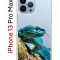 Чехол-накладка iPhone 13 Pro Max Kruche Print Змея