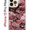Чехол-накладка iPhone 13 Pro Max Kruche Print Цветы