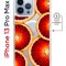 Чехол-накладка iPhone 13 Pro Max Kruche Magnet Print Orange
