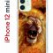 Чехол-накладка iPhone 12 mini Kruche Print Лев