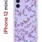 Чехол-накладка iPhone 12 mini Kruche Print Сакура