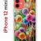 Чехол-накладка iPhone 12 mini Kruche Print Одуванчики