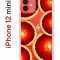 Чехол-накладка iPhone 12 mini Kruche Print Orange
