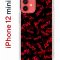 Чехол-накладка iPhone 12 mini Kruche Print Angry