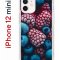 Чехол-накладка iPhone 12 mini Kruche Print Fresh berries