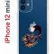 Чехол-накладка Apple iPhone 12 mini (588924) Kruche PRINT Fox