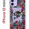 Чехол-накладка Apple iPhone 12 mini (588924) Kruche PRINT Music