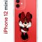 Чехол-накладка iPhone 12 mini Kruche Print Минни