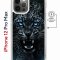 Чехол-накладка iPhone 12 Pro Max Kruche Magnet Print Дикий леопард