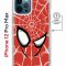 Чехол-накладка Apple iPhone 12 Pro Max (598885) Kruche PRINT Человек-Паук красный