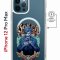Чехол-накладка Apple iPhone 12 Pro Max (598885) Kruche PRINT Джокер