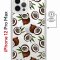 Чехол-накладка  iPhone 12 Pro Max Kruche Magnet Print Кокосы