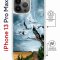 Чехол-накладка iPhone 13 Pro Max Kruche Magrope Print Журавли