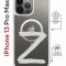Чехол-накладка iPhone 13 Pro Max Kruche Magrope Print Zet