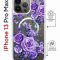 Чехол-накладка Apple iPhone 13 Pro Max (610628) Kruche PRINT Roses