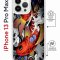 Чехол-накладка iPhone 13 Pro Max Kruche Magrope Print Кои