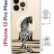 Чехол-накладка iPhone 13 Pro Max Kruche Magrope Print Tiger