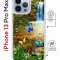 Чехол-накладка iPhone 13 Pro Max Kruche Magrope Print Водопад