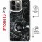 Чехол-накладка Apple iPhone 13 Pro (610630) Kruche PRINT Двигатель