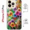 Чехол-накладка Apple iPhone 13 Pro (610630) Kruche PRINT Одуванчики