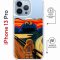 Чехол-накладка Apple iPhone 13 Pro (610630) Kruche PRINT Cookie Scream