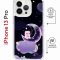 Чехол-накладка Apple iPhone 13 Pro (610630) Kruche PRINT Сон медвежонка